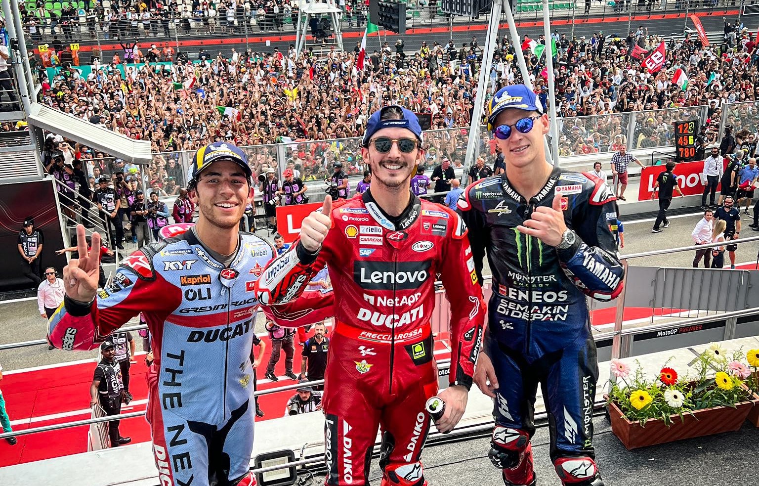 MotoGp, GP Malesia 2022: un prodigioso Bagnaia prenota il matchpoint ...