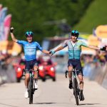 Ciclismo, Giro d’Italia: trio azzurro sul podio nella sedicesima tappa