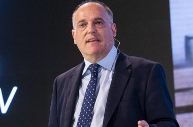 Tebas in conferenza stampa