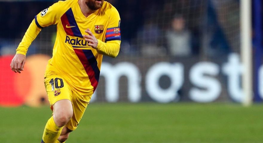 Messi in azione
