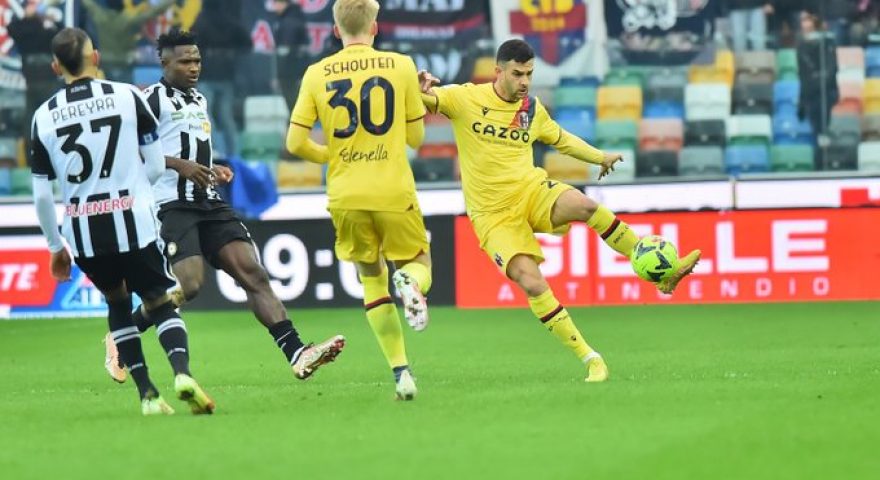 Udinese-Bologna 1-2