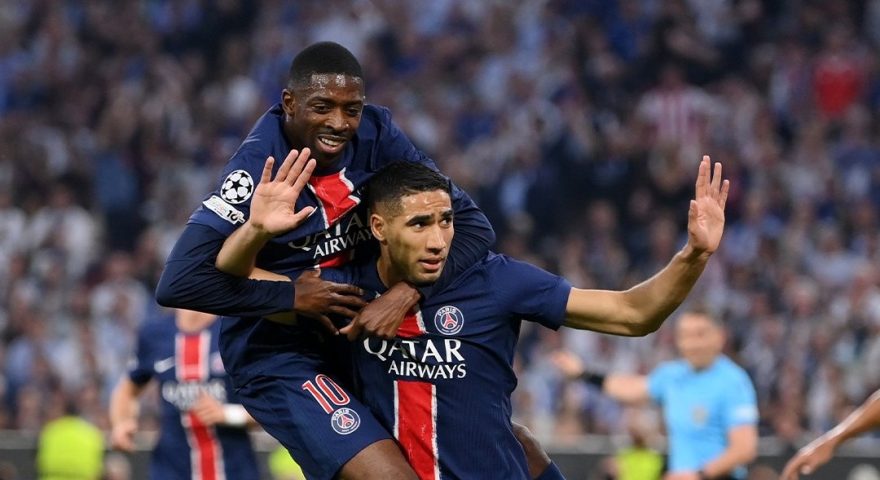 Champions, Psg-Inter 5-0