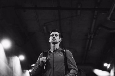 Djokovic prima di una gara