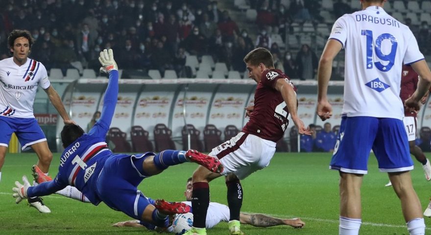 serie a: il torino piega la sampdoria