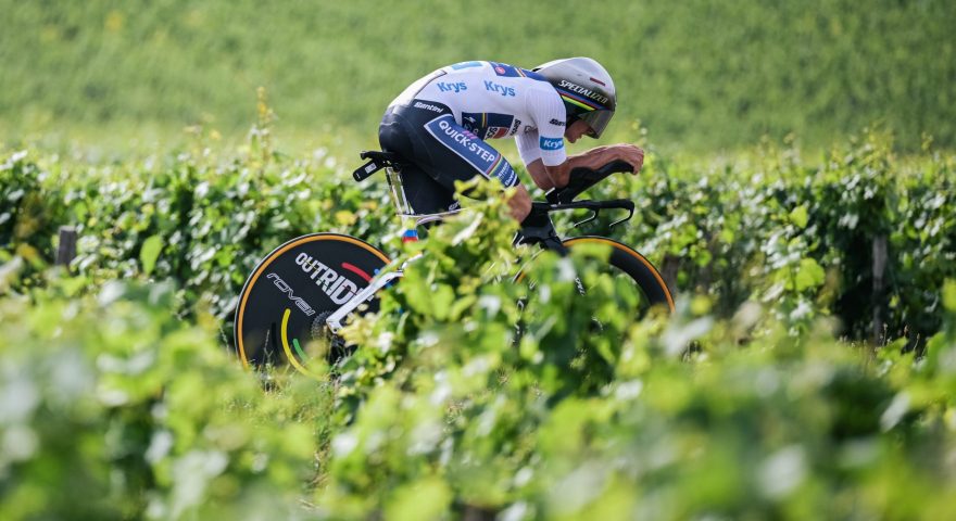 Ciclismo Tour de France: crono a Evanepoel