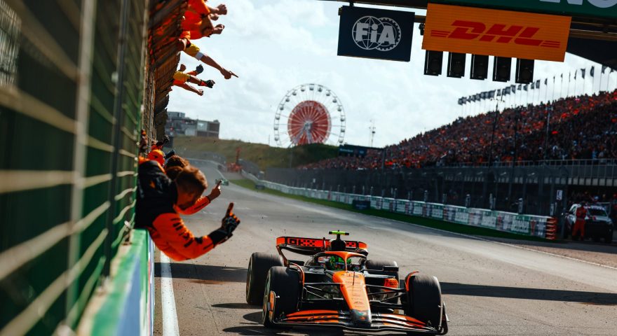 Norris vince il gp d'olanda di formula 1