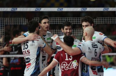 Gara 3 finale superlega volley, trento batte lube