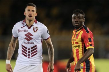 serie a, lecce batte torino
