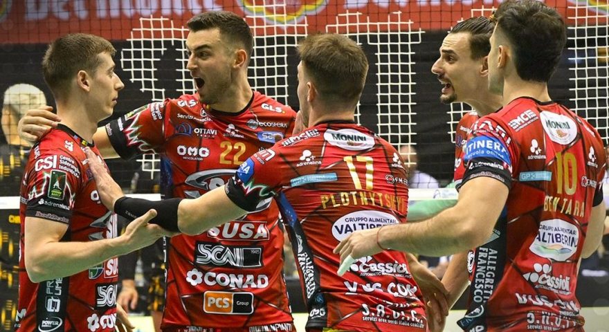 volley supercoppa, verona perugia