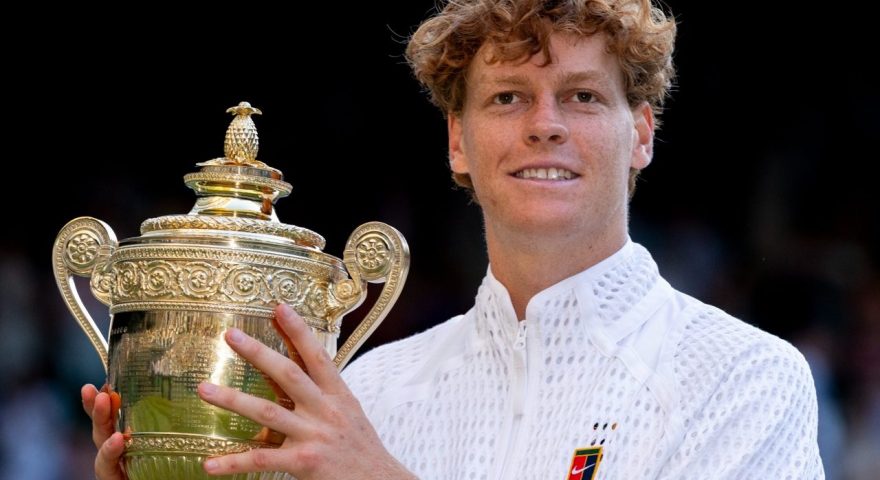 sinner vince wimbledon, tennis