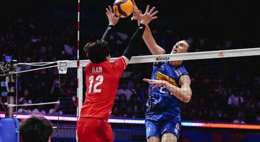 volley vnl, giappone italia