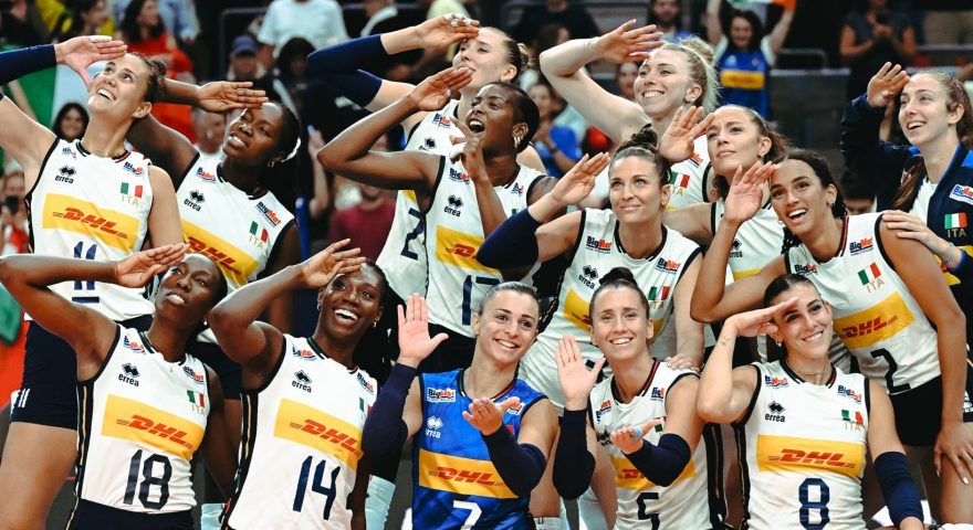 volley europei f, francia italia