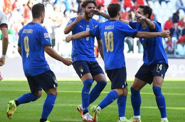 Nations League: l'Italia batte il Belgio 2 a 1
