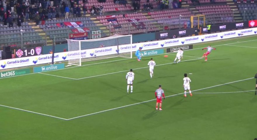 Serie A, Cremonese-Cagliari 2-2