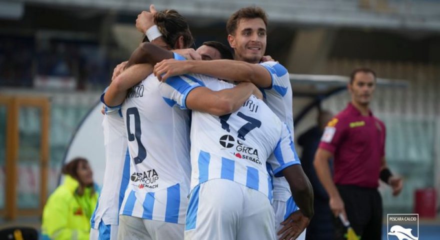 Pescara_official Serie B, Entella-Pescara 1-1