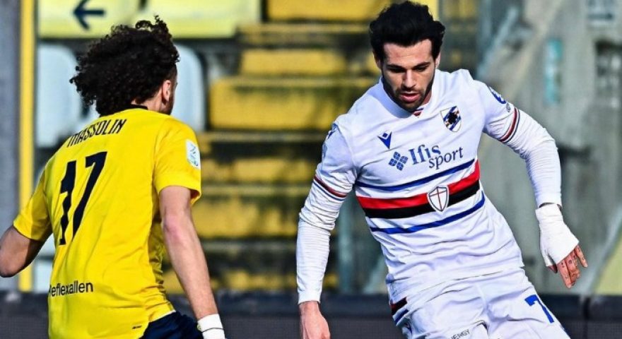 Serie B, Modena-Samp 1-2