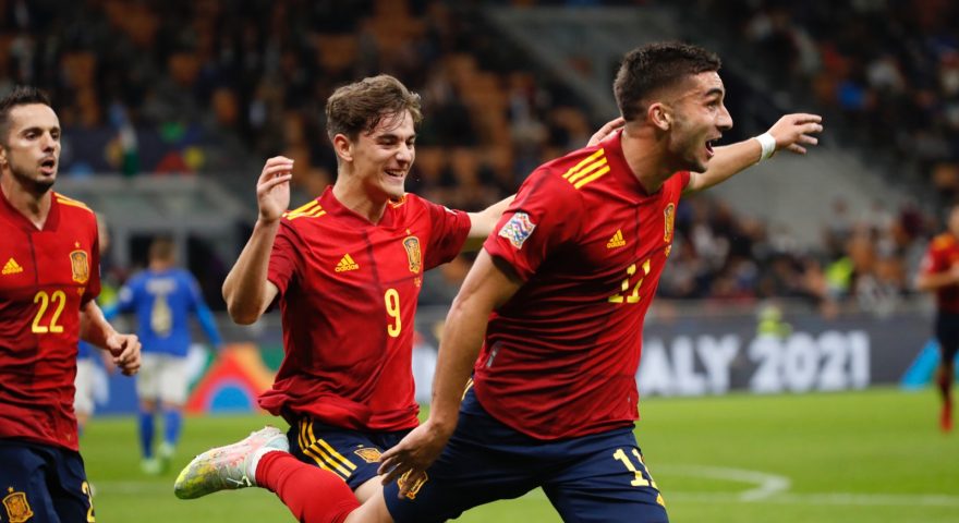 Nations League: la Spagna batte l'Italia 2 a 1