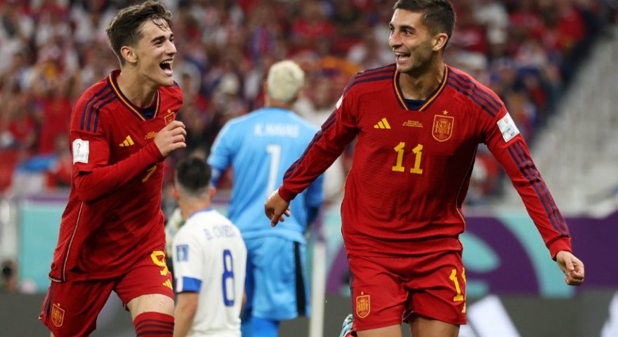 Mondiali: Spagna-Costa Rica 7-0