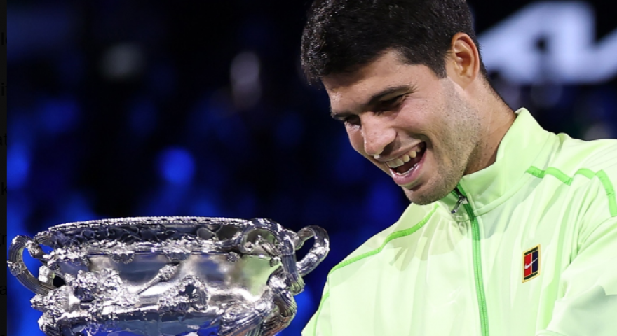 Australian open: trionfa Alcaraz